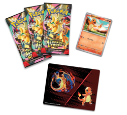 Pokemon Ascended Heroes 3-Pack Tech Sticker Blister - Charmander - Image 2