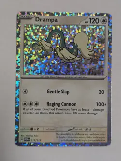 DRAMPA - McDonald's Promo 015/015 M24 EN 2024 Happy Meal Holo Pokemon TCG NM - Image 1
