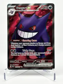 Gengar ex 193/162 SV05: Temporal Forces Ultra Rare Holo English Pokemon TCG - Image 1