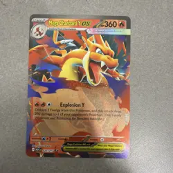 Pokemon Mega Charizard Y ex 022/217 Double Rare Ascended Heroes Holo Near Mint - Image 1