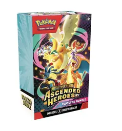 Pokemon Center Mega Evolution Ascended Heroes Booster Bundle Box 4x Lot Sealed - Image 4