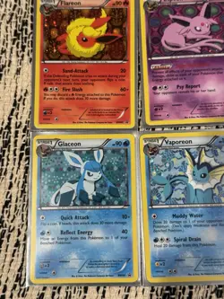 Pokemon TCG Eeveelutions Black & White Eevee Promo Set BW87-94 - Image 3