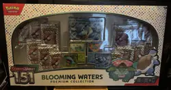 Pokemon TCG Scarlet & Violet 151 Blooming Waters Premium Collection Box Sealed - Image 1