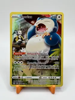 Snorlax TG10/TG30 Trainer Gallery Pokemon SWSH Lost Origin Near Mint #2 - Image 1