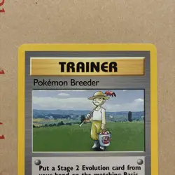 Pokemon TCG Pokemon Breeder Base Set 76/102 LP - Image 2