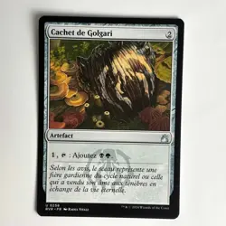 CACHET DE GOLGARI MTG RVR - CARTE MAGIC THE GATHERING FR NEUF - Image 1