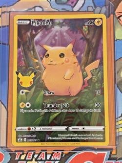 Pokemon (2021) Celebrations Pikachu Holo Rare 005/025 NM/M - Image 1