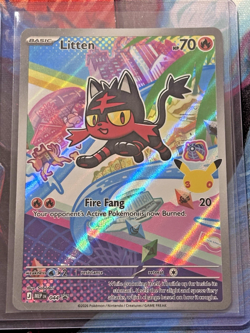 Pokemon TCG (2026) Rowlet Litten Popplio 043, 044, 045 First Partner Promo NM/M - Image 4