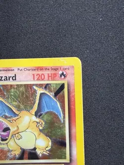 Pokemon Charizard 4/102 Base Set Holo WOTC Vintage Grail MP/HP - Image 3