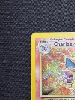 Pokemon Charizard 4/102 Base Set Holo WOTC Vintage Grail MP/HP - Image 5