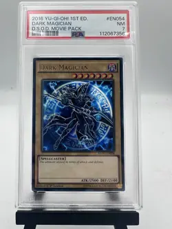 2016 Yu-Gi-Oh! Dark Magician [MVP1-EN054] Ultra Rare 1st Ed PSA 7 - Image 1