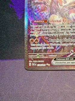 Charizard ex 234/091 SV: Paldean Fates Full Art Holo SIR Pokemon Card NM - Image 4