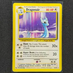 Dragonair - 18/102 - Rare - Base Set - Pokemon Card - MP - Image 1