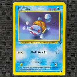 Squirtle - 68/82 - Common - Team Rocket - Pokemon Card - MP - Image 1