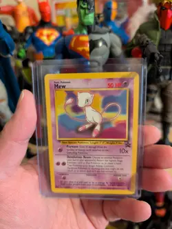 Vintage 1999 Pokemon Card Mew Black Star Promo #8 GRADEABLE FREE SHIPPING - Image 1