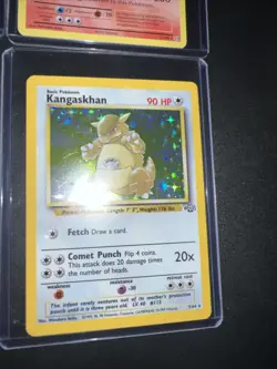 VTG. Holographic Pokemon Cards-Charizard, Hitmochan, Kangaskhan, Chansey, - Image 2