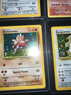 VTG. Holographic Pokemon Cards-Charizard, Hitmochan, Kangaskhan, Chansey, - Image 3
