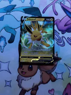 Jolteon V SWSH151 SWSH: Sword & Shield Promo Cards Holo - Image 1