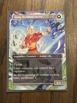 Aang, at the Crossroads (Borderless) Avatar: The Last Airbender Regular - Image 2