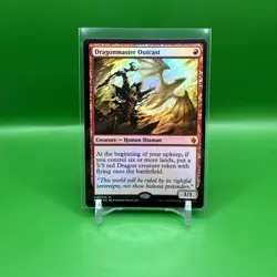 MTG Dragonmaster Outcast, English Battle for Zendikar, FOIL - Image 1
