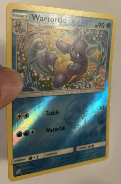 Wartortle 24/181 UC Team Up Pokemon Reverse Holo LP - Image 2