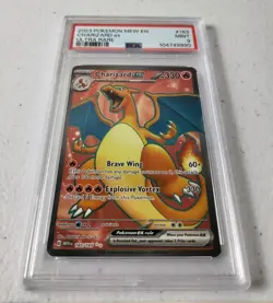 Charizard ex 183/165 - Mew EN 151 *PSA 9 - MINT* Ultra Rare Pokemon Card - Image 2