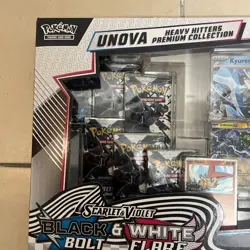 Pokemon TCG Unova Heavy Hitters Premium Collection Black Bolt & White Flare New - Image 2