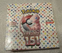 Pokemon TCG Scarlet & Violet 151 Japanese Booster Box SV2a Factory Sealed - Image 1