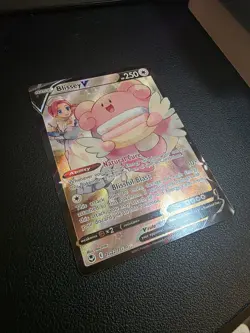 Pokemon Blissey V Ultra Rare Full Art Holo TG22/TG30 250 HP Silver Tempest - Image 2
