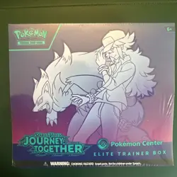 Pokemon TCG Journey Together Pokemon Center Elite Trainer Box ETB-Sealed - B - Image 1