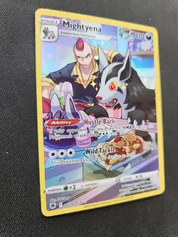 Mightyena TG09/TG30 SWSH Astral Radiance Trainer Gallery Ultra Rare Pokemon NM - Image 2