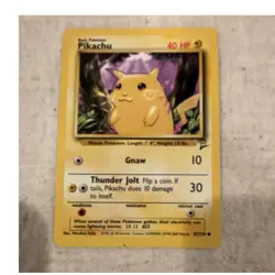 Pokemon TCG Pikachu Base Set 2 087/130 Common Regular English 40 HP 1999 - Image 1