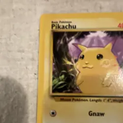 Pokemon TCG Pikachu Base Set 2 087/130 Common Regular English 40 HP 1999 - Image 2