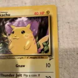 Pokemon TCG Pikachu Base Set 2 087/130 Common Regular English 40 HP 1999 - Image 3