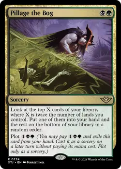 🧙Pillage The Bog R 0224 OTJ Outlaws Of Thunder Junction MTG - Image 1