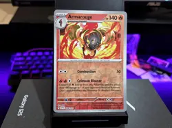 ARMAROUGE UNCOMMON REVERSE HOLO 034/191 SURGING SPARKS POKEMON NM - Image 1