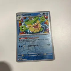 Pokemon TCG Ludicolo 037/159 Journey Together Reverse Holo NM - Image 1