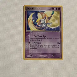 Pokemon TCG Jirachi Black Star Promo- Very Good Condition Free Shipping - Image 1