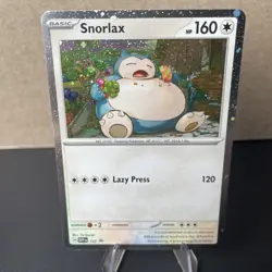 Snorlax 122 Sv: Scarlet & Violet Promo Cosmos Holo SVP EN 122 Pokemon NM - Image 1