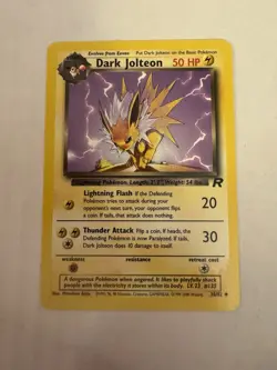 Pokemon: Dark Jolteon 38/82 Team Rocket LP/NM - Image 1