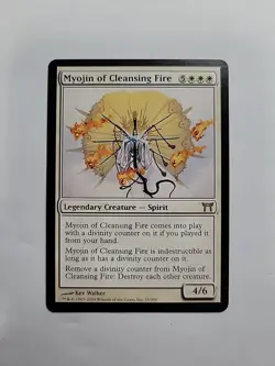 MTG - Myojin of Cleansing Fire Champions of Kamigawa Regular R#35 - Image 1
