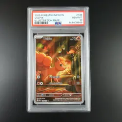 PSA 10 Vulpix 138/132 Pokemon Mega Evolutions Graded Card - Image 1