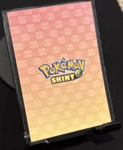 Rare Pokemon Shiny Full Art #154 Meganium Low Pop Cracked Ice Holo Card ⭐ - Image 2