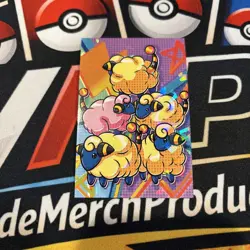 Rare Full Art Cracked Ice Holo Card Database Low Pop Multi-Mareep 🐑 - Image 1