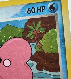Luvdisc 7/100 Cosmos Holo Pokemon Card Crystal Guardians 2006 LP Swirl - Image 2