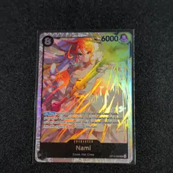 One Piece Nami OP15-086 Holo Character Card One Piece CCG 6000 Power 8 Cost - Image 1