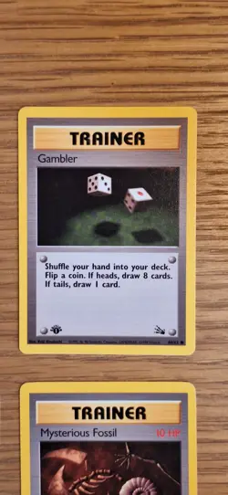 Pokemon 1st Edition Fossil Lot - 6x Cards WOTC 1999 - Weezing, Golbat, Kingler - Image 4