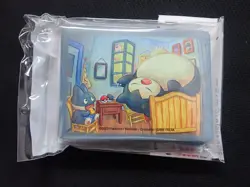 POKEMON CENTER x VAN GOGH 65 CARD SLEEVES - PIKACHU & EEVEE & BEDROOM NEW SEALED - Image 4
