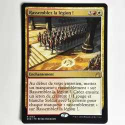 RASSEMBLEZ LA LEGION ! MTG RVR - CARTE MAGIC THE GATHERING FR NEUF - Image 1