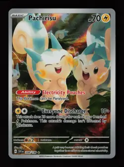 Pachirisu 208/198 Holo SV01: Scarlet & Violet Base Set Pokemon Card - Image 1